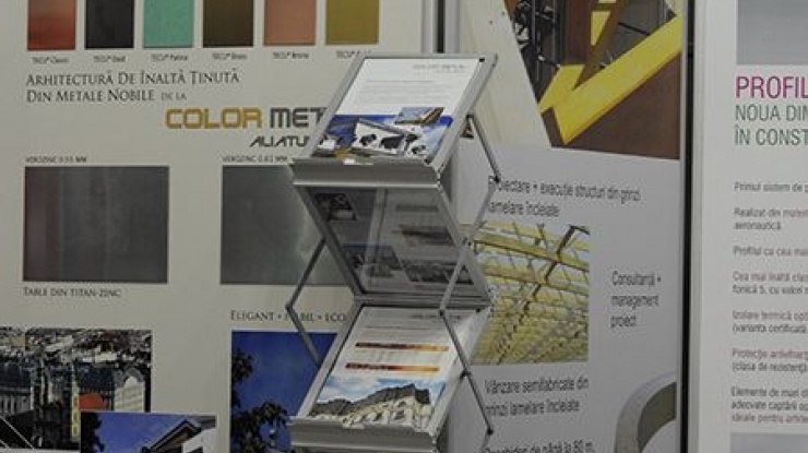 Table de cupru si Titan-Zinc Promovate la Bienala nationala de arhitectura Bucuresti 2012