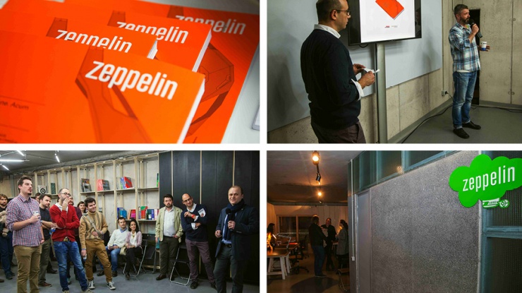Lansarea numărului din decembrie al revistei de arhitectură Zeppelin