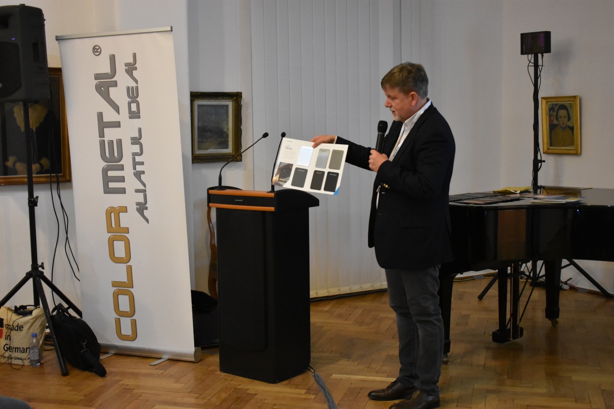 Engineer Stephen Chapman elZinc Alkimi Rainbow Arhitecture Conference Cluj Napoca