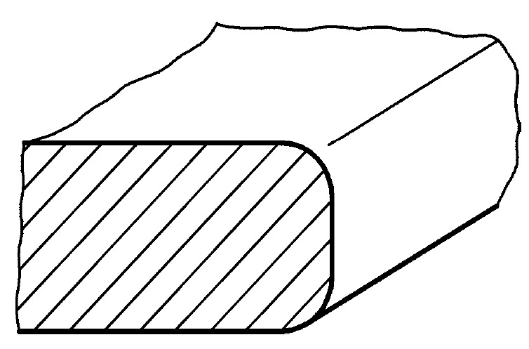 Figura 2 - Muchii rotunde