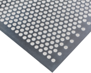 Tablă perforată din aluminiu