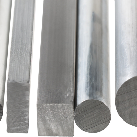 Bare rotunde, dreptunghiulare şi hexagonale din aluminiu